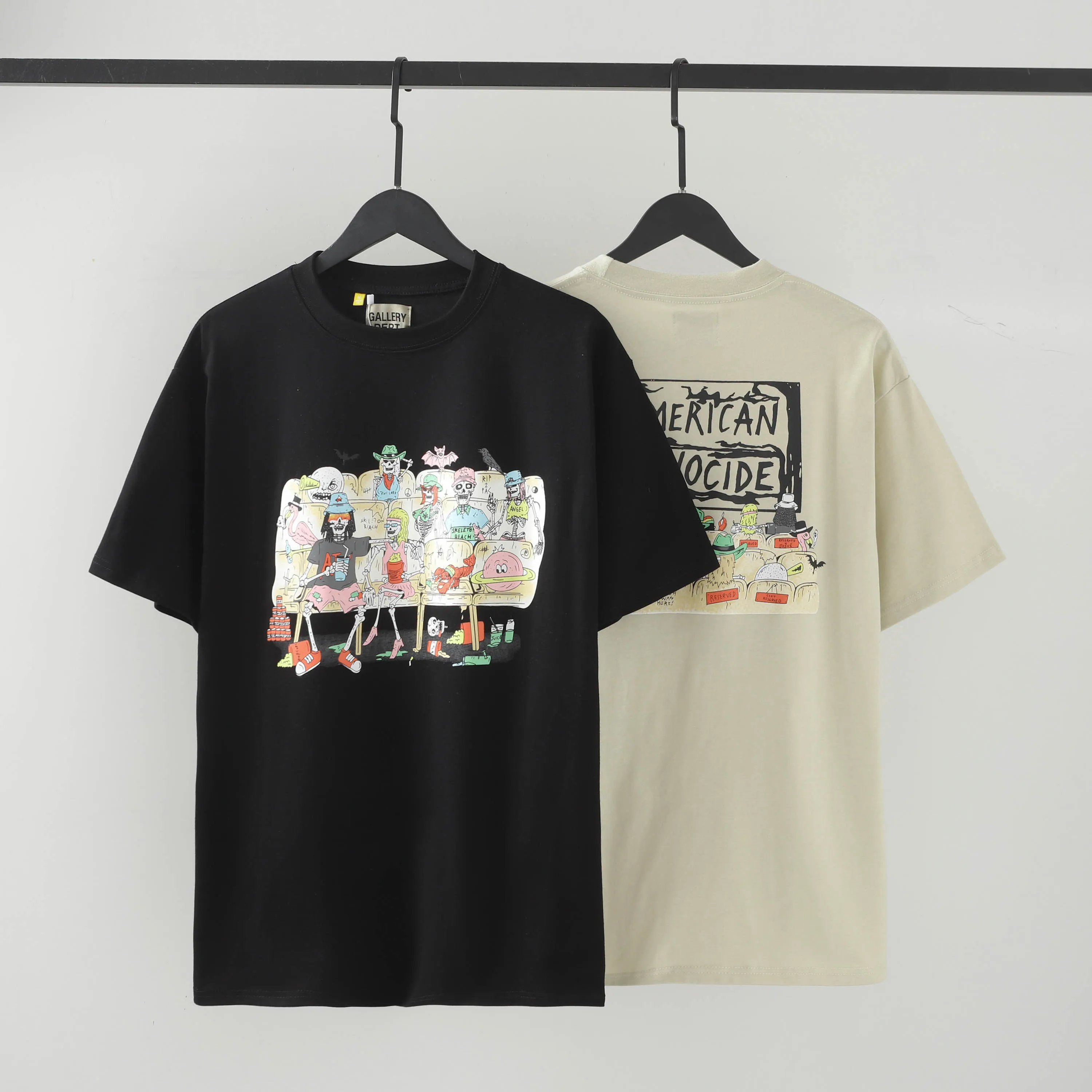 GALLERY.DEPT new short-sleeved model number: 3299P110 color: black apricot code number: S M L XL